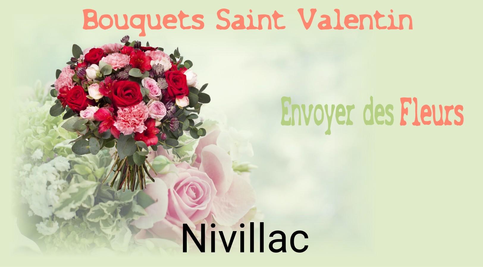 Roses de Saint-Valentin livrées à Nivillac